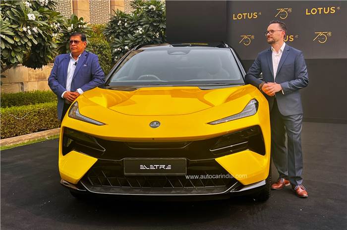 Lotus Eletre launched in India 